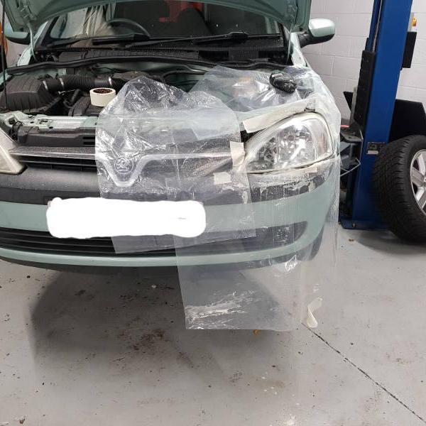 Vauxhall Corsa Faded Headlamp Refurbishment